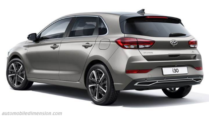 Hyundai i30 2020 Kofferraumvolumen