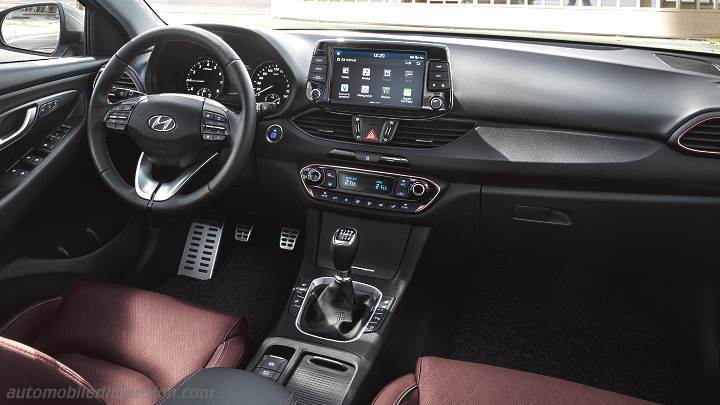 Hyundai i30 Fastback 2018 dashboard