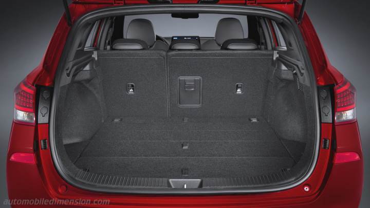 Hyundai i30 SW 2020 boot space