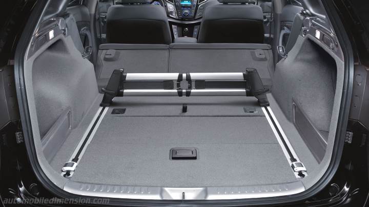 Hyundai i40 SW 2015 boot space