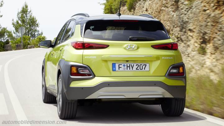 Hyundai Kona 2018 bagageutrymme