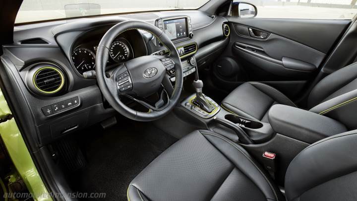 Intérieur Hyundai Kona 2018