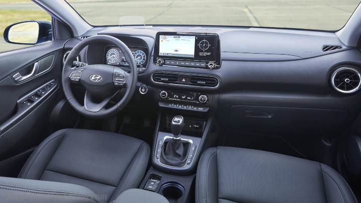 Hyundai Kona 2021 dashboard