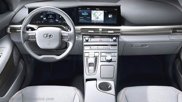 Hyundai Nexo 2018 dashboard