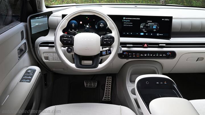 Hyundai Nexo 2026 dashboard