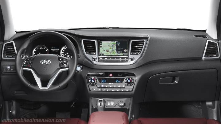 Hyundai Tucson 2015 Abmessungen Kofferraumvolumen Und Innenraum