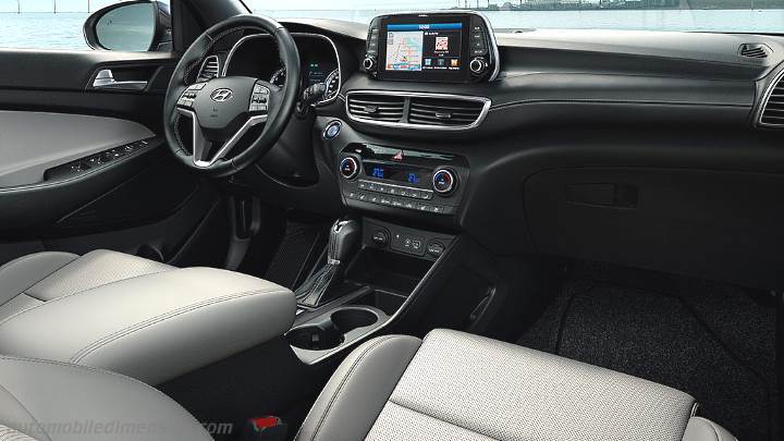 Hyundai Tucson 2019 dashboard