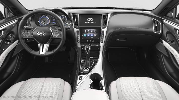 Infiniti Q60 2017 instrumentbräda