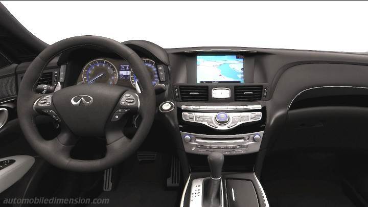 Infiniti Q70 2015 dashboard