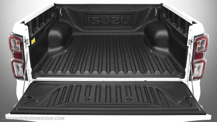 Volume coffre Isuzu D-MAX 2021