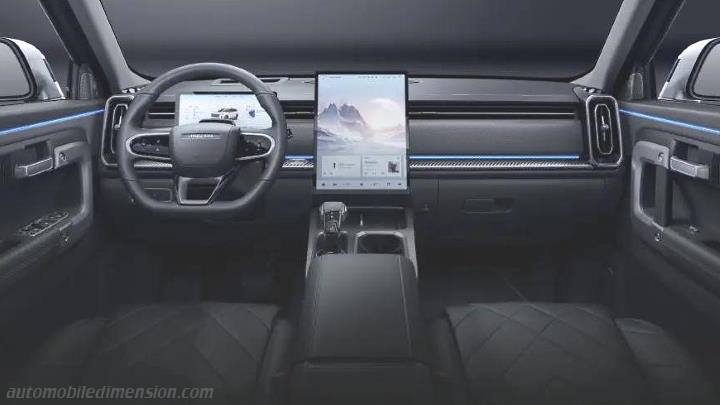 Jaecoo 7 2024 dashboard