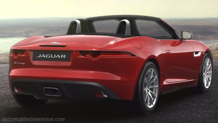 Jaguar F-TYPE Convertible 2017 kofferbak