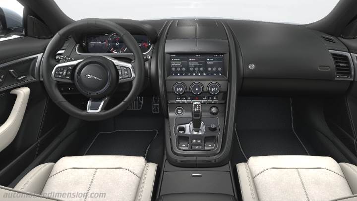 Jaguar F-TYPE Convertible 2020 dashboard