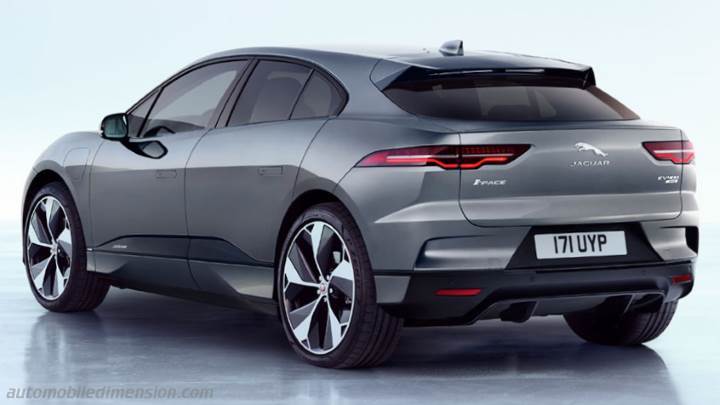 Jaguar I Pace 2018 Abmessungen Kofferraumvolumen Und Innenraum