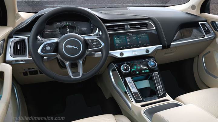 Jaguar I-PACE 2018 dashboard