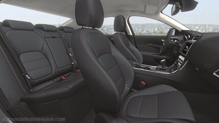 Jaguar Xe 2015 Dimensions Boot Space And Interior