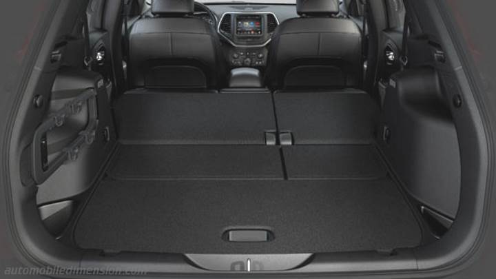 Jeep Cherokee 2014 boot space