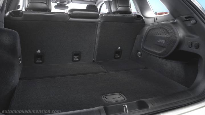 Jeep Cherokee 2018 boot space