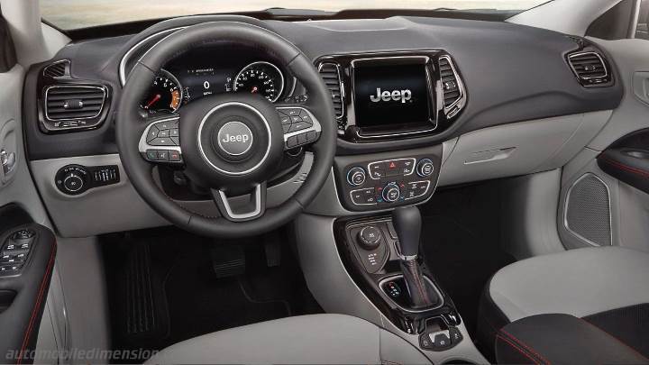 Jeep Compass 2017 Abmessungen Kofferraumvolumen Und Innenraum