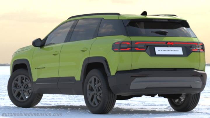 Jeep Compass 2025 boot space