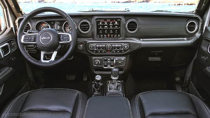 Jeep Gladiator 2021 dashboard