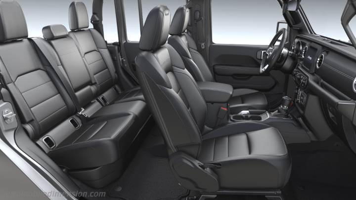 Jeep Gladiator 2021 interieur