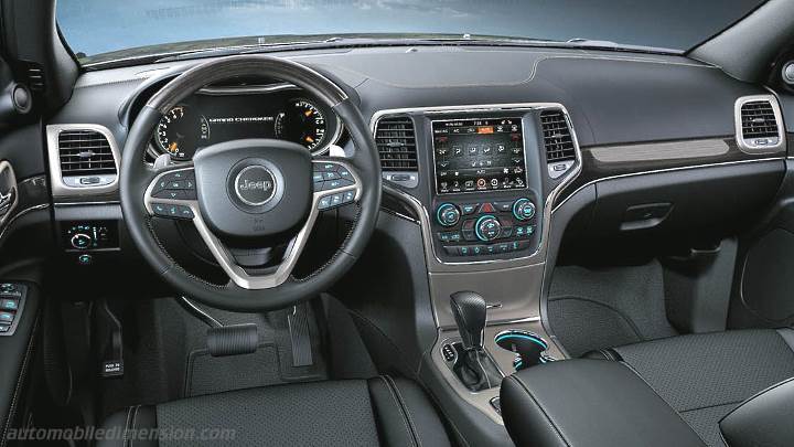 Jeep Grand Cherokee 2017 dashboard