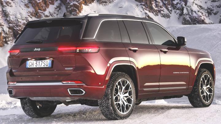 Jeep Grand Cherokee 2022 Kofferraumvolumen