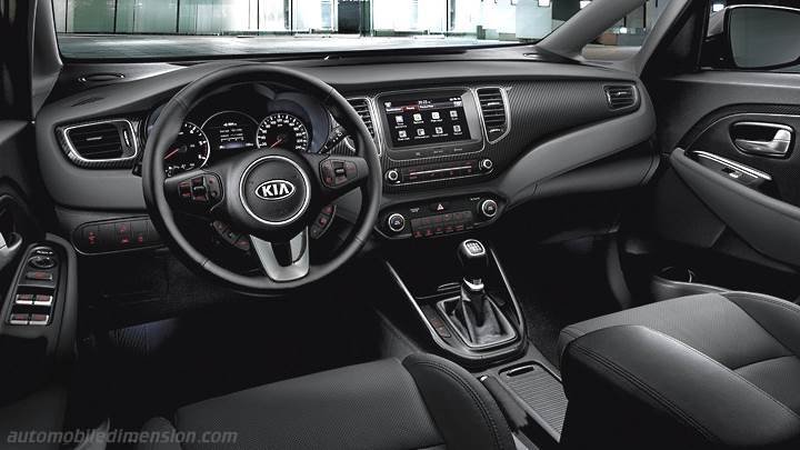 Kia Carens 2017 dashboard