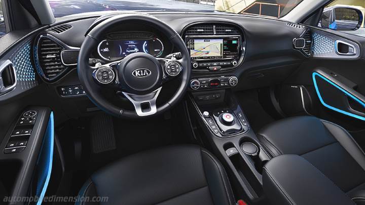 Kia e-Soul 2020 dashboard