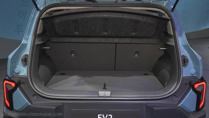 Kia EV2 2026 boot space