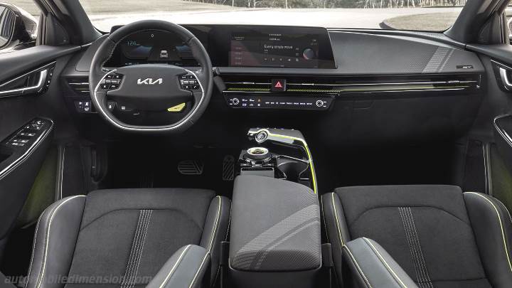 Kia EV6 2021 dashboard