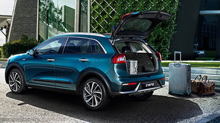 Kia Niro 2017 boot space