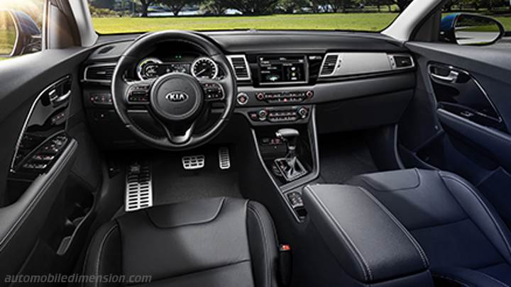 Kia Niro 2017 dashboard