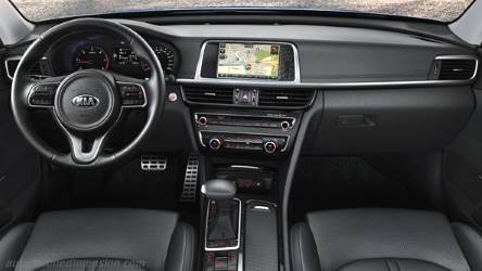 Kia Optima 2016 dashboard