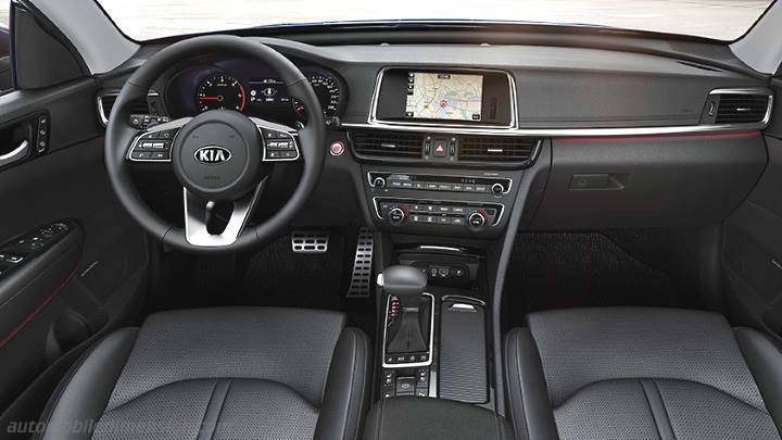 Kia Optima 2018 dashboard