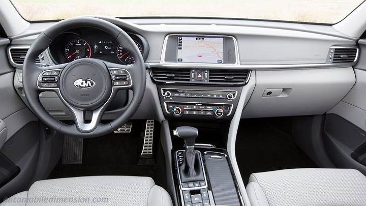 Kia Optima Sportswagon 2016 dashboard