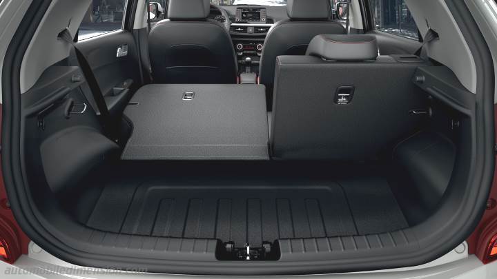 Kia Picanto 2017 boot space