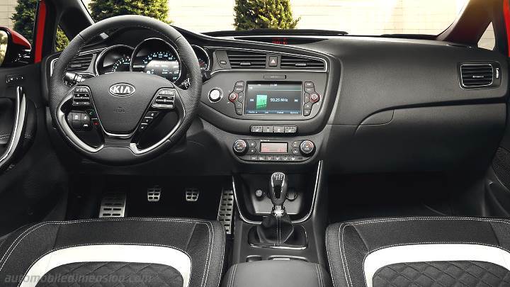 Kia pro_cee'd 2016 instrumentbräda