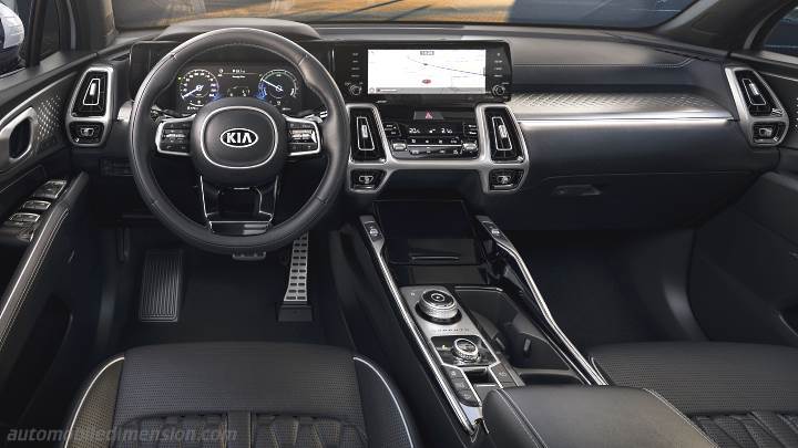 Kia Sorento 2020 dashboard