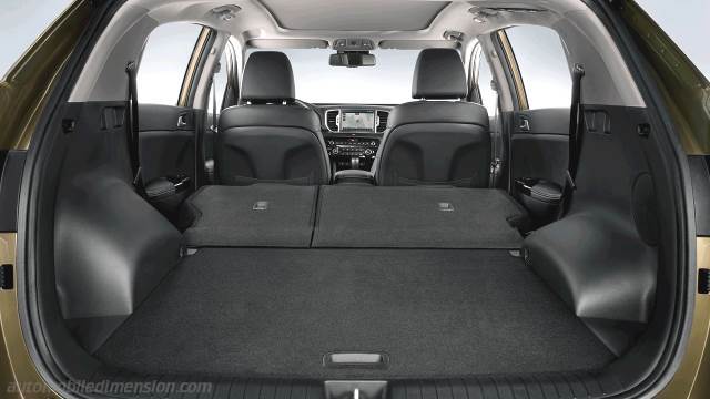 Kia Sportage 2016 boot space