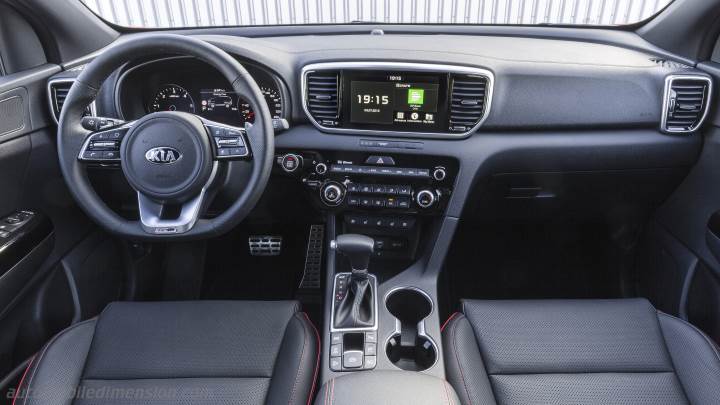 Kia Sportage 2018 dashboard