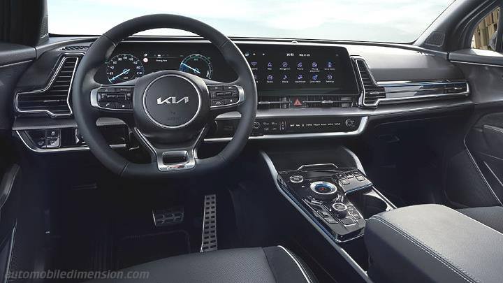 Kia Sportage 2022 dashboard