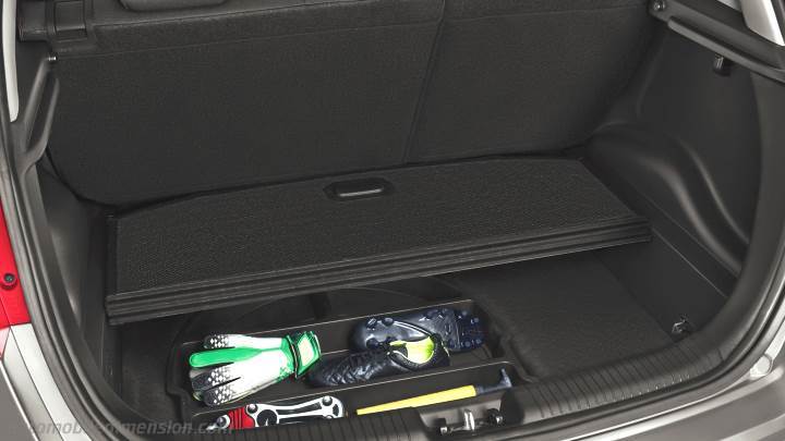 Kia Venga 2015 boot space