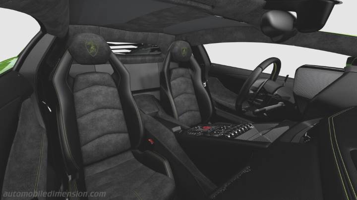 Lamborghini Aventador S Coupé 2017 interieur