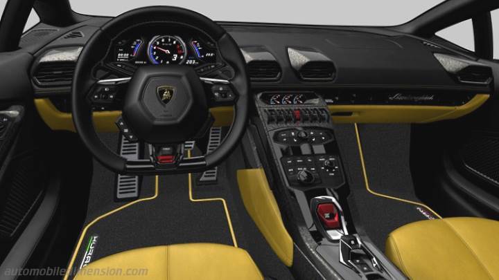 Lamborghini Huracán Coupé 2014 dashboard