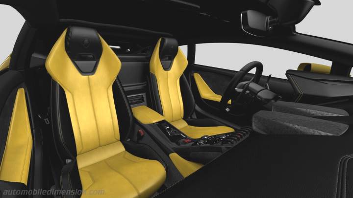 Lamborghini Huracán Coupé 2014 interieur