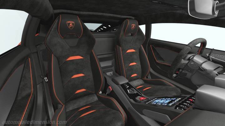 Lamborghini Huracán EVO 2019 interiör