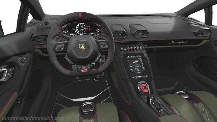 Lamborghini Huracán Sterrato 2023 dashboard