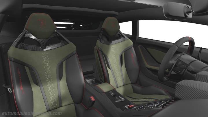 Lamborghini Huracán Sterrato 2023 Innenraum